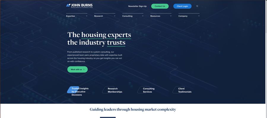 JBREC public corporate homepage